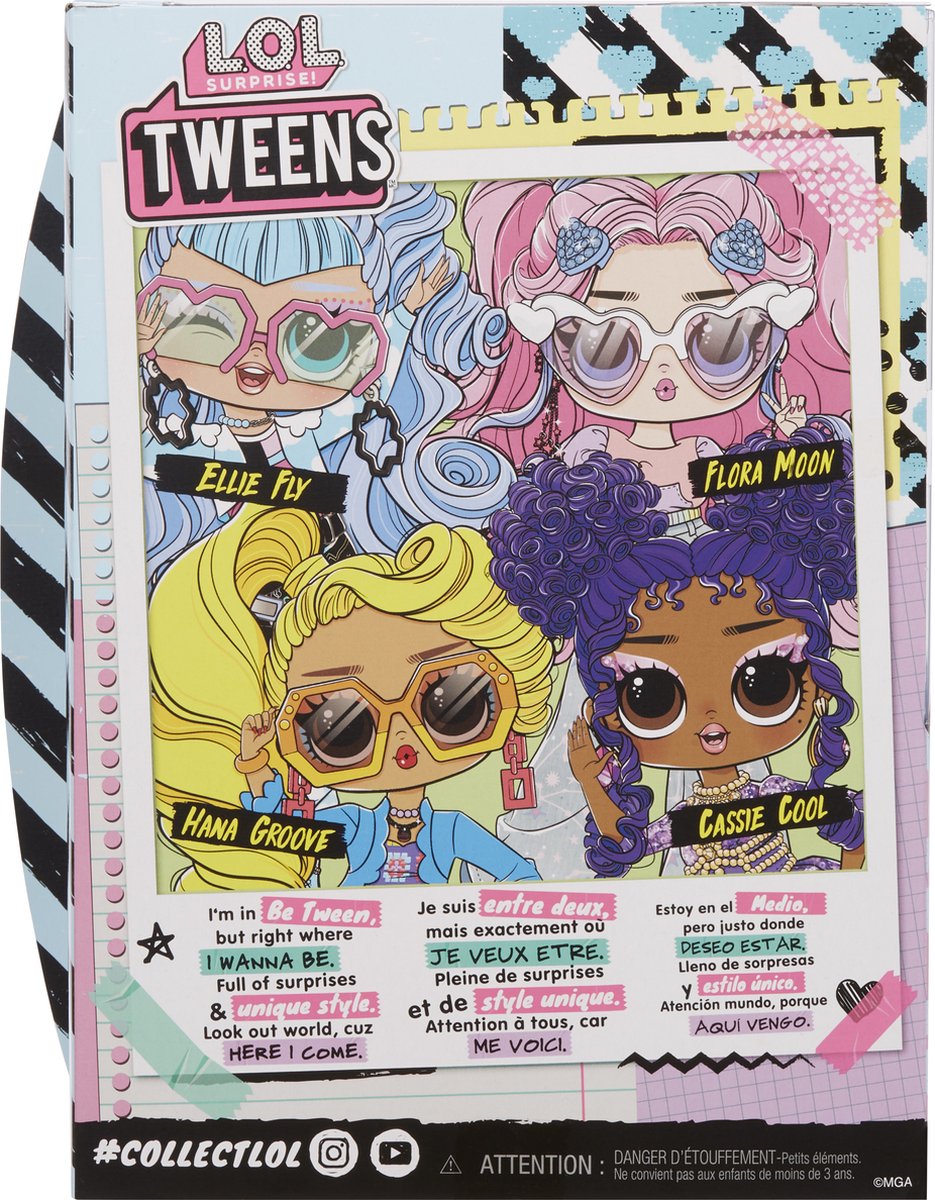 L.O.L. Surprise! Tweens modepop - 16,5 cm - Ellie Fly — afbeelding 14