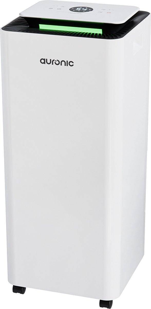 Auronic Luchtontvochtiger en Luchtreiniger - Pro Series - 16L per dag - Was-droog functie - Slaapkamer Badkamer en Woonkamer - Wit