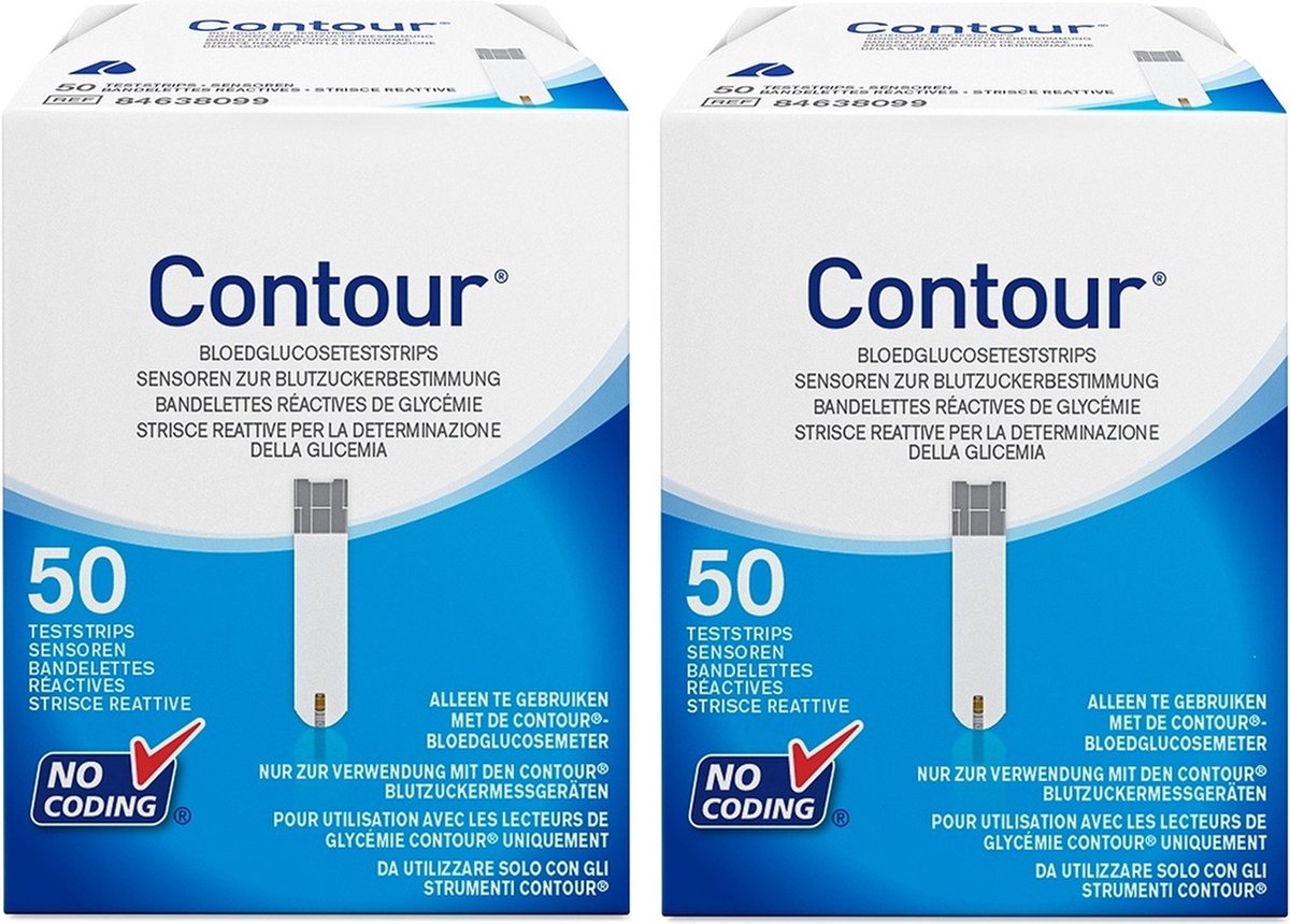 Goedkoopste Bayer Contour Teststrips 2x 50 stuks voordeelpakket