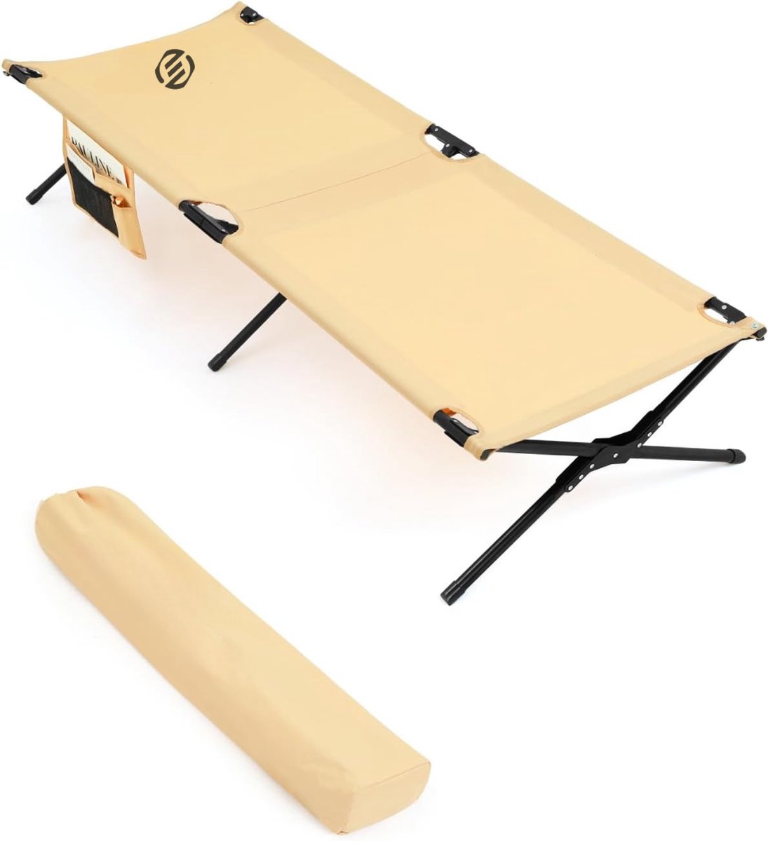 Equivera Veldbed - Kampeerbed - Veldbedden - Veldbed Kamperen - Kampeermatras