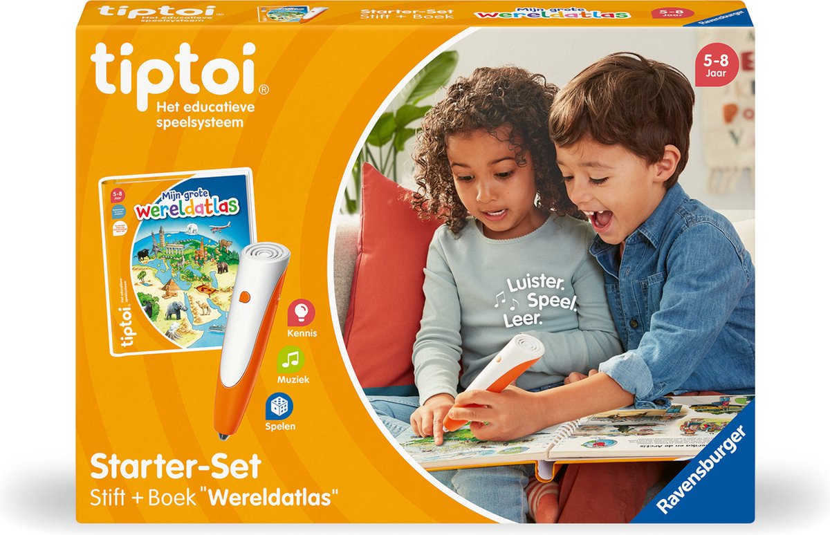 tiptoi Starter Set Wereldatlas - Interactief voor 5-8 jaar - Educatief — afbeelding 9