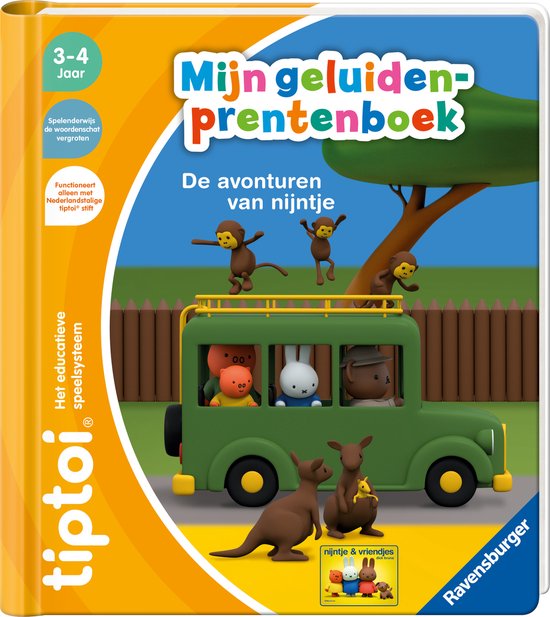 tiptoi® Mijn geluiden prentenboek: De avonturen van nijntje - Interactief Leersysteem