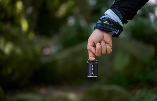 Draagbare 2-in-1 luchtpomp Flextail Tiny Pump (zwart) van Merkloos — afbeelding 3