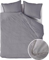 At Home by BeddingHouse Housse de Couette One Color - Zwart - 240 x 200/220 cm + 2x 60 x 70 cm