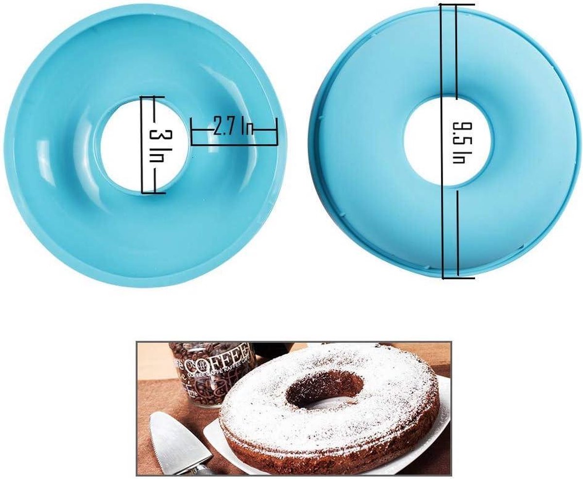 Gugelhupf-vorm siliconen, diameter 25 cm, cakevorm