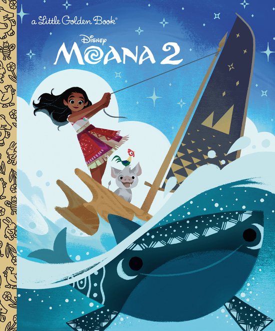 Foto: Little golden book disney moana 2 little golden book