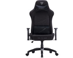 SENSE7 Spellcaster Senshi XL - Gamestoel Stof - Ergonomisch - Belastbaar tot 160kg - 2D Armsteunen - Zwart