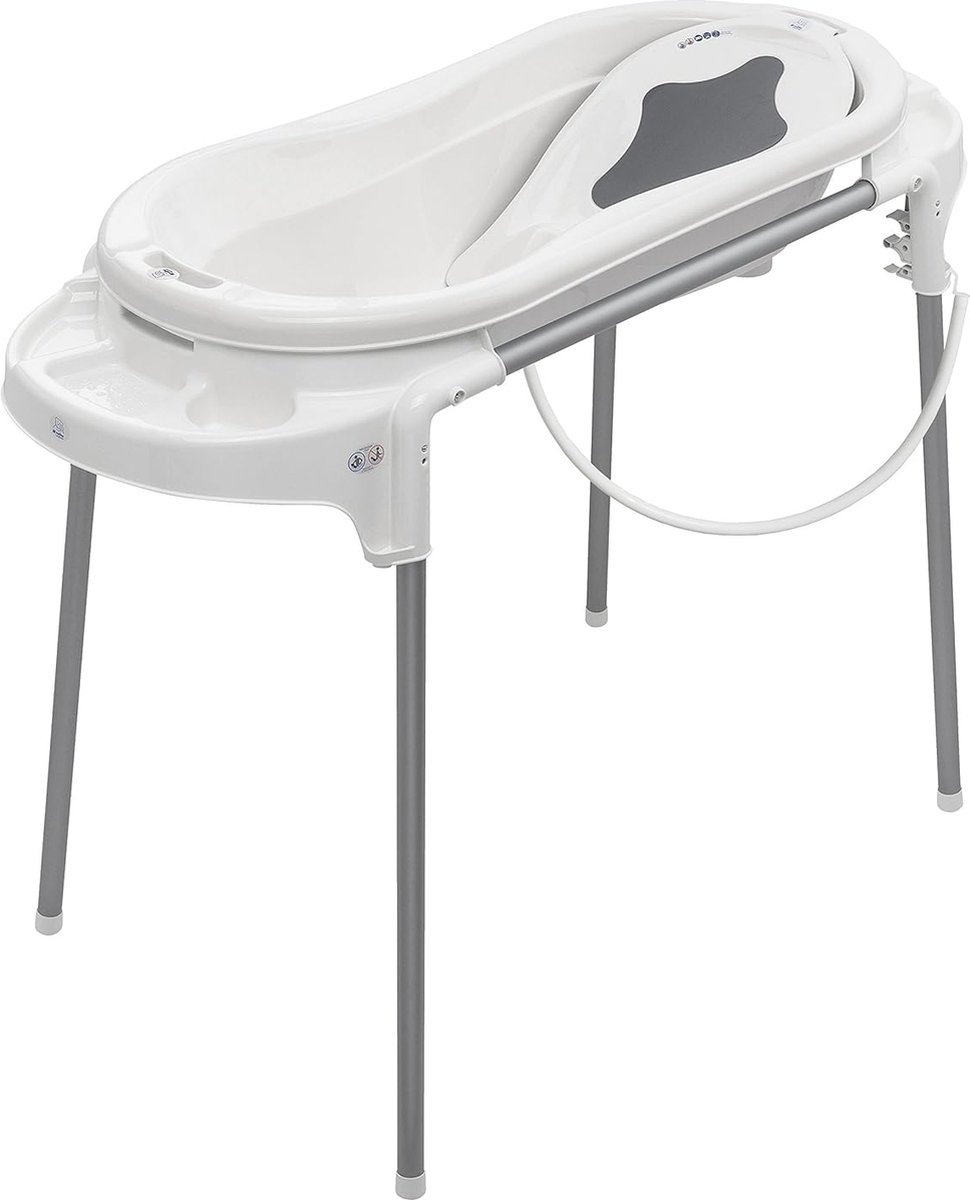 Goedkoopste Goodivery ® Ultieme Babybadstation voor Comfort en Gemak met Extra Grote Badkuip en Stevig Frame