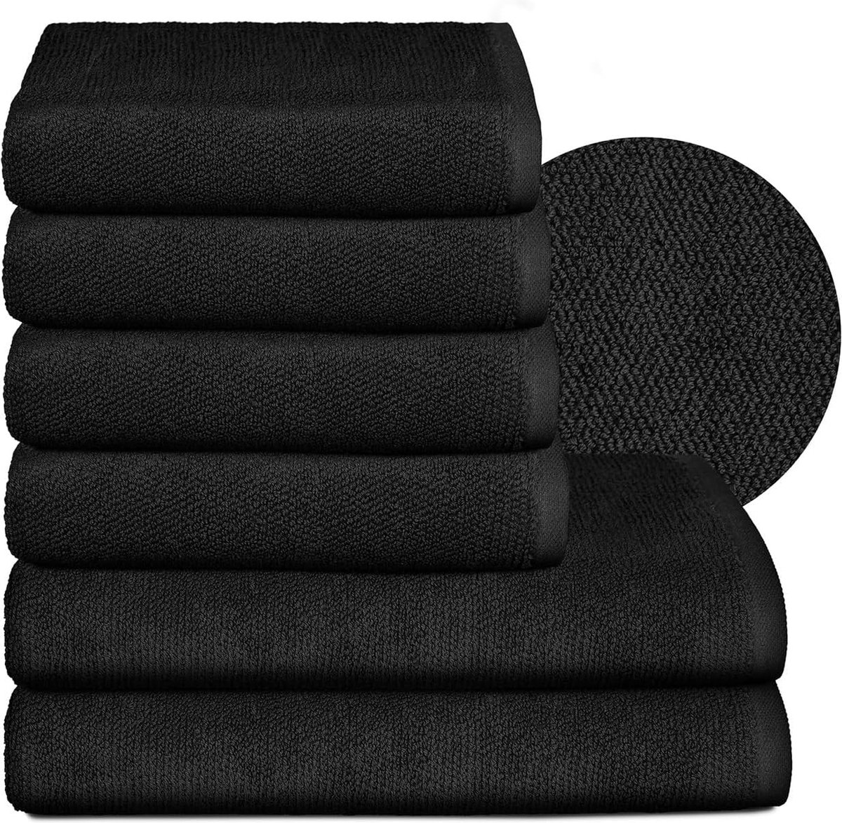 Goodivery ® Set van Luxe Handdoeken en Badhanddoeken van Hoogwaardige Kwaliteit voor Badkamer en Zwembad