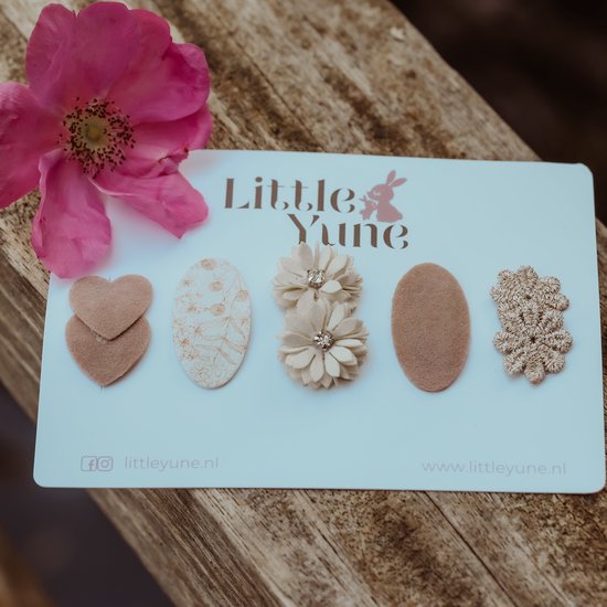 Anti-Slip Fenne | Haarspeldjes babymeisje - Mini haarspeldjes - Eerste haarspeldjes