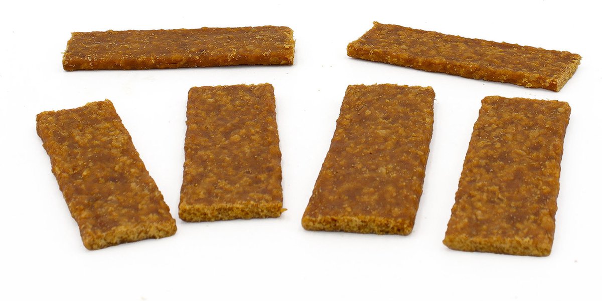 Kalkoen Vleesstrips Hondensnacks - 40 stuks - Gecertificeerd - 1kg - Gedroogd - Geen Toevoegingen