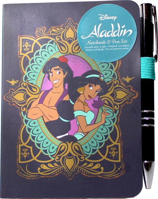 Disney - Aladdin A6 Notitieboekje met pen | bol
