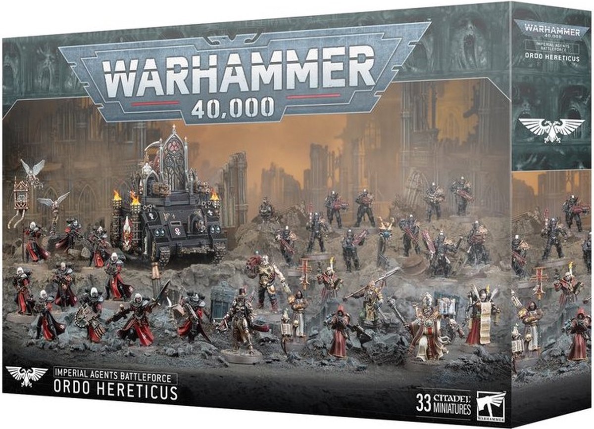 Games Workshop Warhammer 40K Imperial Agents Battleforce Ordo Hereticus (68-02)