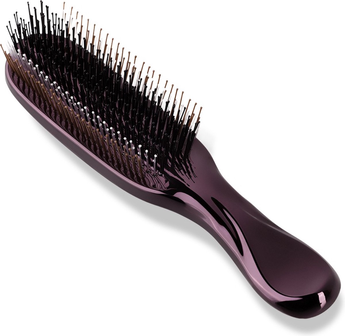 Beautifly Haarborstel - Anti Klit Borstel - Styling Brush - Geschikt voor alle haartypes - Paars