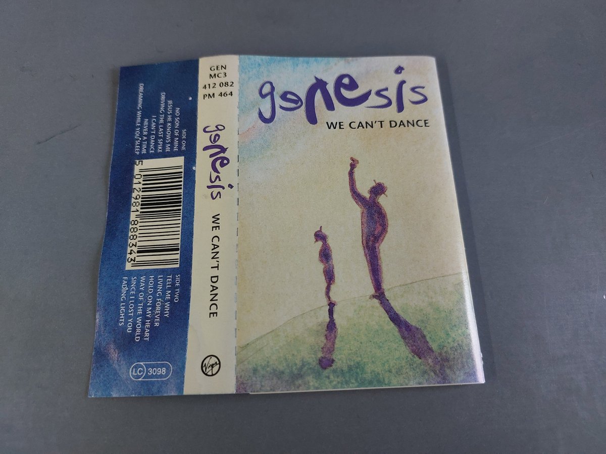 GENESIS - WE CAN'T DANCE (CASSETTEBANDJE) op Prijzenvolger.com