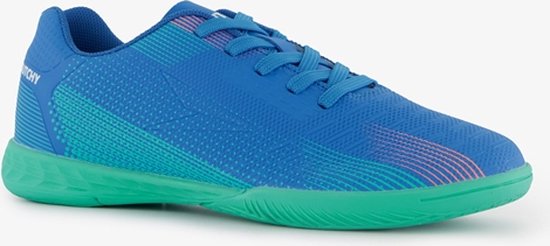 Dutchy kinder zaalschoenen IC blauw groen Gymschoenen Maat 37 Uitneembare zool bol