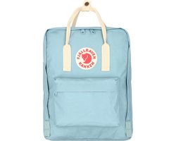 Fjällräven Kånken Unisex Rugzak - Sky Blue - Light Oak