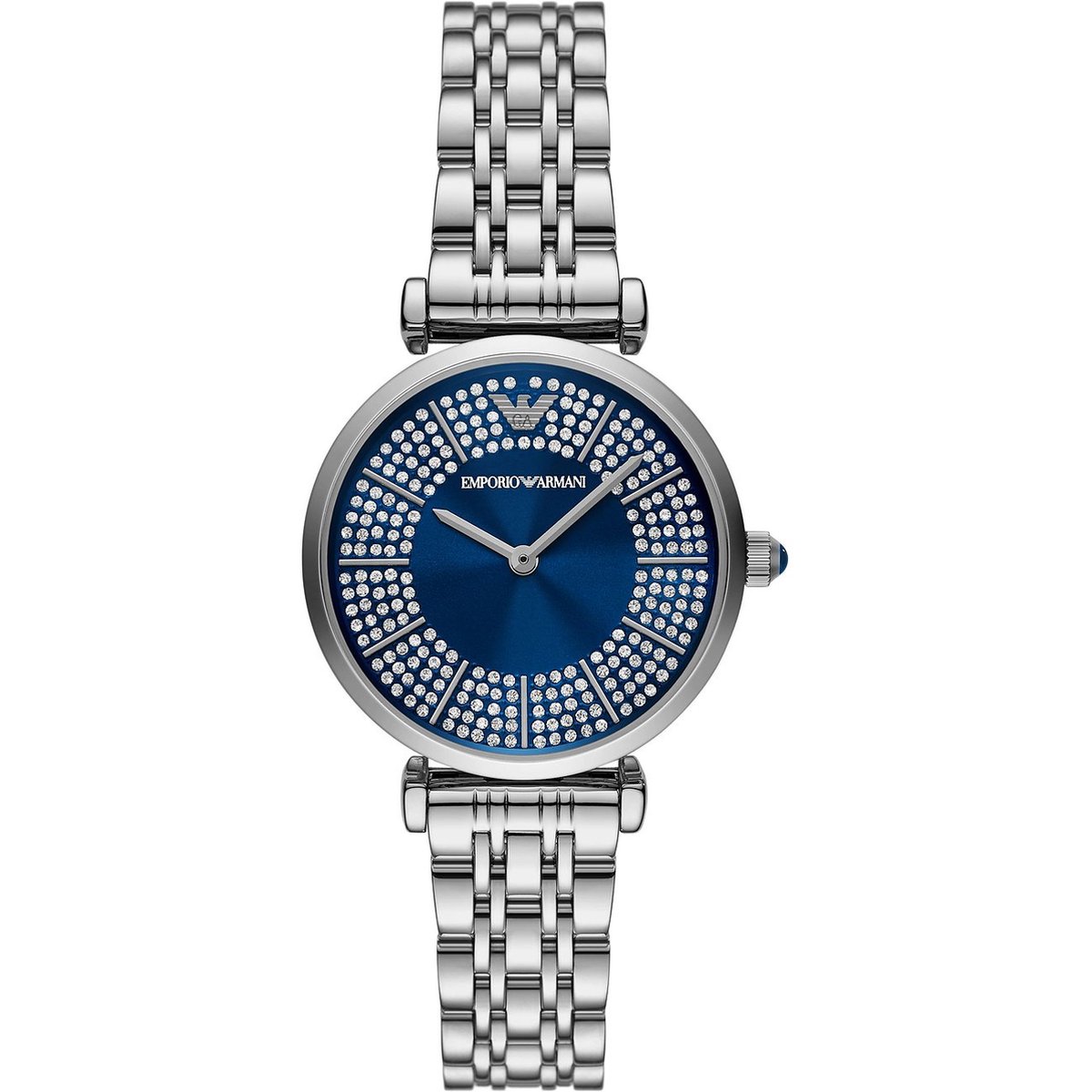 Emporio Armani AR11627 Dames Horloge - Zilverkleurig