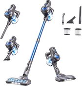 Bol.com Greenote GT50 Steelstofzuiger - 23000PA - 200W - 4 in 1 Dubbele Digitale Motor aanbieding