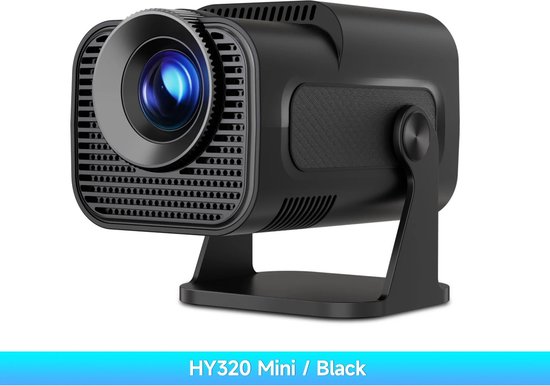 Android 11 - 390Ansi - Hy320 Projector - 4K Native - 1080P Dual Wifi6 - Bt5.0 Cinema - Outdoor Draagbare Projector Upgraded - Hy300