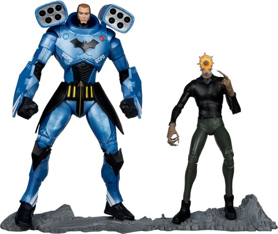 Foto: Dc multiverse action figure 2 pack rookie mr bloom batman endgame gold label sdcc 18 cm