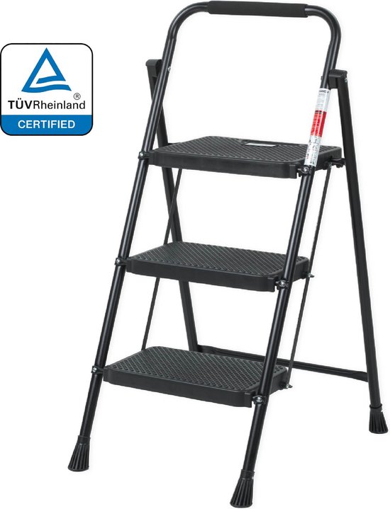 VDM Home Products Keukentrap 3 treden - Huishoudtrap