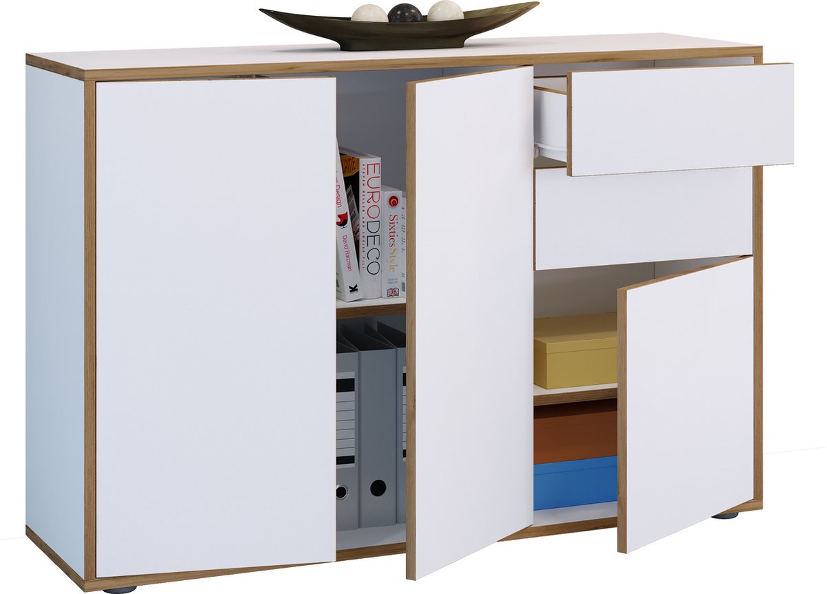 VCM tv-meubel, tv-tafel, slank tv-meubel, tv-tafel, tv-tafel zwart, tv-tafel 43 inch, tv-m