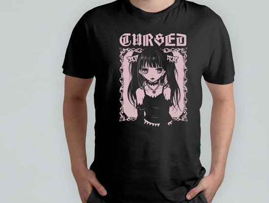 Cursed - T Shirt - Anime - AnimeLove - OtakuLife - AnimeGirl - AnimeLiefde - OtakuLeven - AnimeVerslaafd - AnimeMeisje