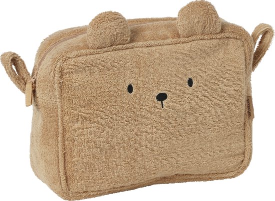 Vertbaudet Toilettas beertjes van badstof van Merkloos — afbeelding 2