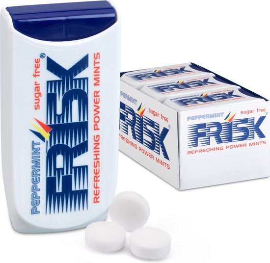 Frisk Peppermint tab - Frismakers - Suikervrij -1x12stuks