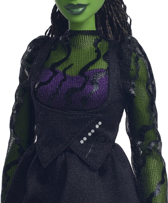 Wicked Elphaba - Met paardenstaart - Modepop van Mattel — afbeelding 3