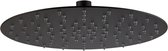 Tête de douche Plieger Napoli ronde Ø25cm 9L/min. noir mat