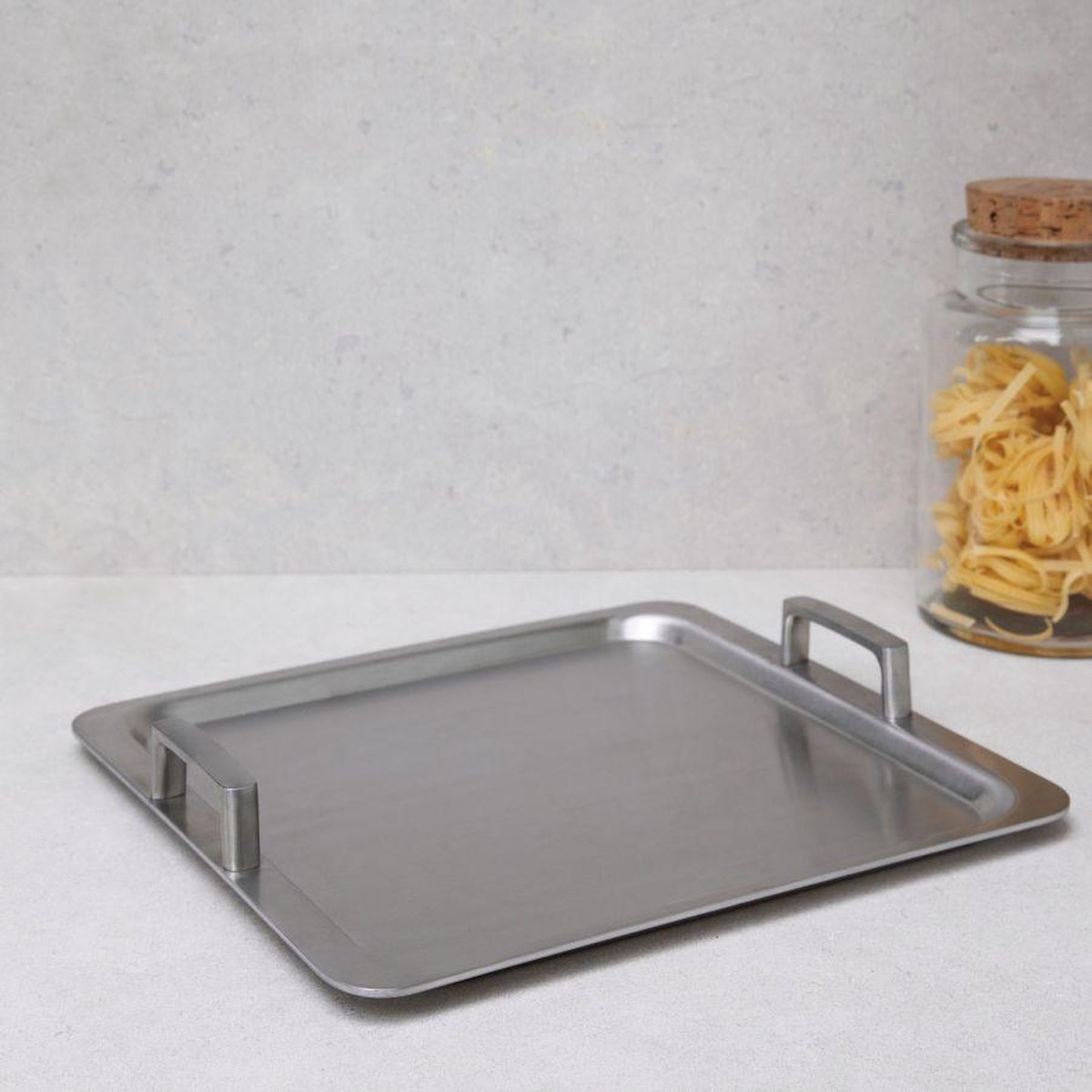Teppanyaki plaat 35 cm x 32 cm, RVS - BergHOFF | Ron