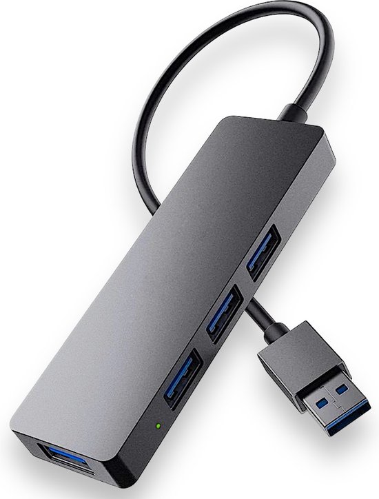IZyufan USB 3.0 Hub, 4 Port Datenhub Mit Aluminiumgehäuse für iMac IZyufan USB 3.0 Hub, 4 Port Datenhub Mit Aluminiumgehäuse für iMac