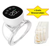 Bol.com Draagbare borstkolf - Handsfree borstkolf - 1 Stuk - Electrische Borstkolf - Breast Pump - 3 Modus - Massagemodus - Zuig... aanbieding