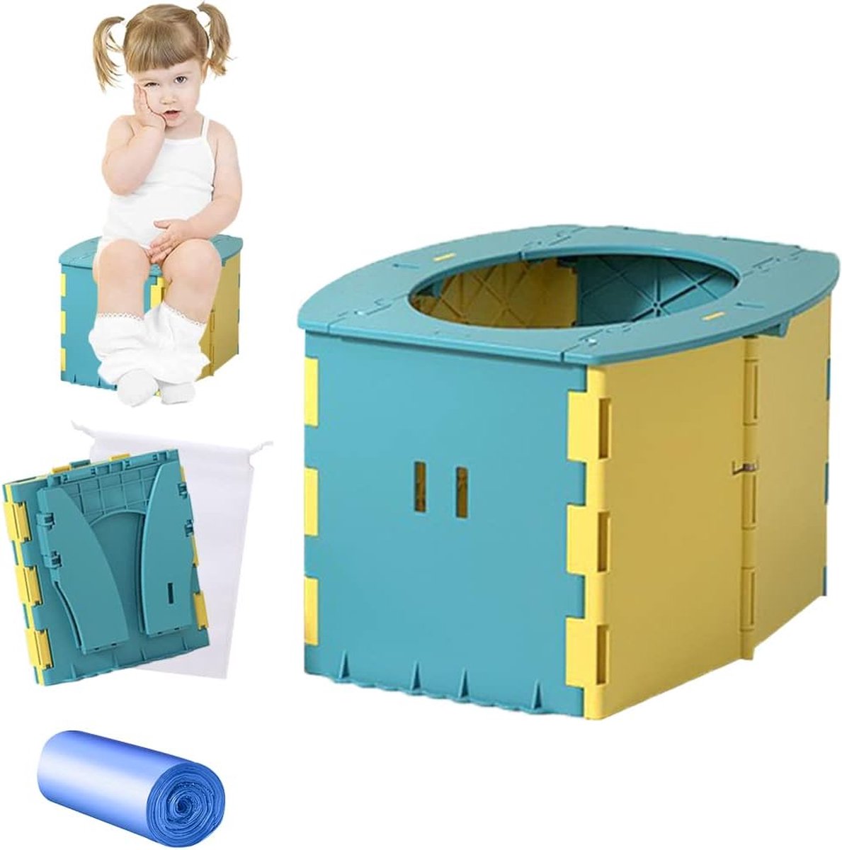 Goedkoopste Solacis Reispotje peuter - Reispotje - Plaspotjes - Potje onderweg - Must have voor uw kind!