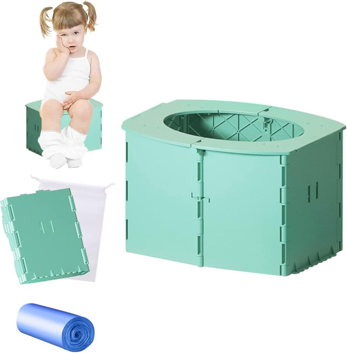 Goedkoopste Solacis Reispotje peuter - Reispotje - Plaspotjes - Potje onderweg - Must have voor uw kind!