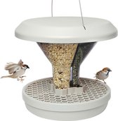 Bol.com Vogelhuis Davos SMART BIRDS - Voer vogels zonder knaagdieren - Robuust - Betrouwbaar ophangen - Herbruikbaar - 2 voederk... aanbieding