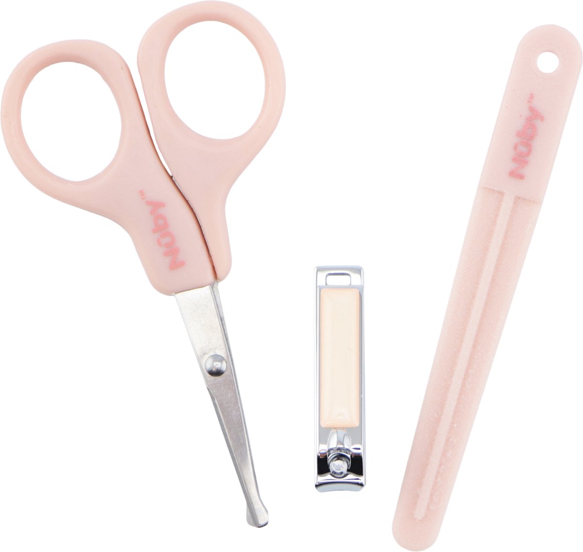 Nûby - Nagelverzorgingsset voor baby's - Pink - 0m+