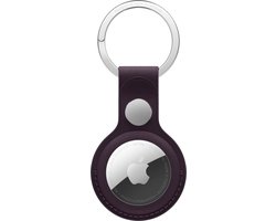 Apple - AirTag Sleutelhanger - Zonder AirTag - FineWoven Key Ring - Blackberry