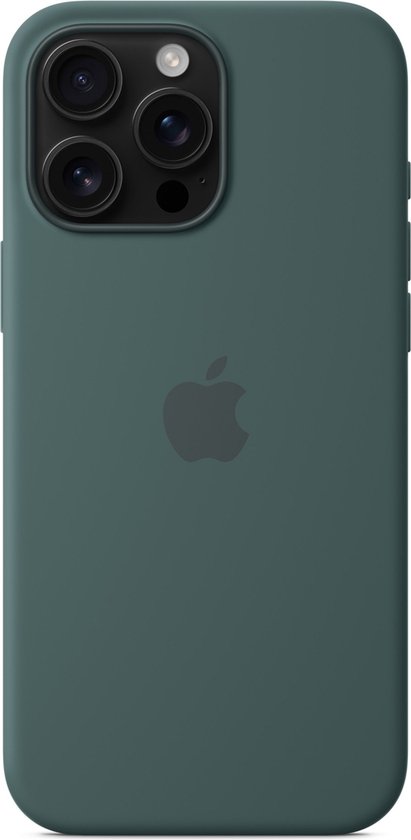 Apple Cover Iphone 16 Pro Max Silicone Magsafe Lake Green (ma7v4zm/a)