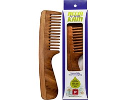 Holisan Neem houten kam handvat grof 1 Stuks