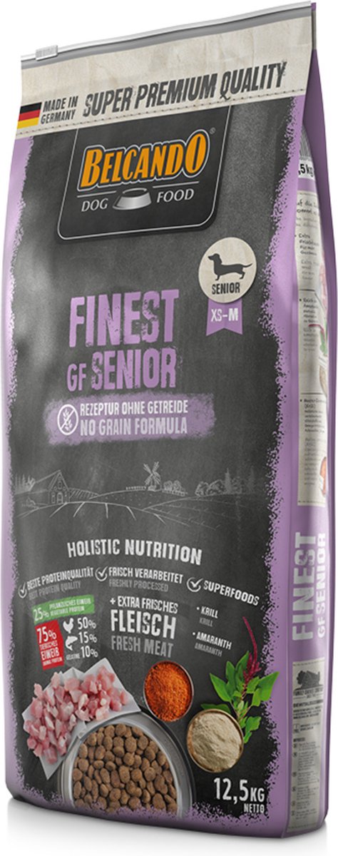 Belcando Belcando Finest Grainfree Senior - Hondenvoer - 12.5 kg