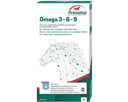 Primeval Omega 3-6-9 Paard - Supplement - Vacht - 1 l