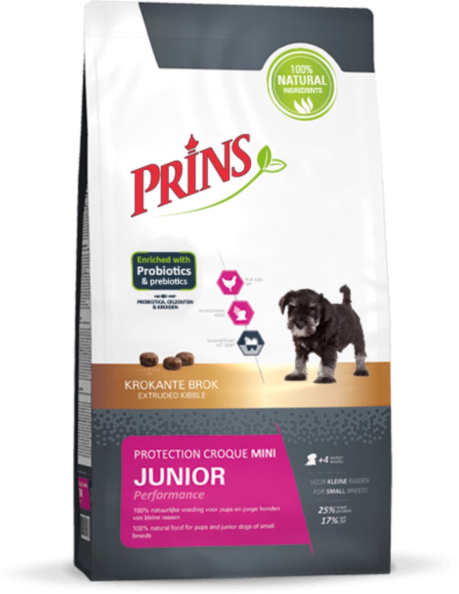 Prins Protection Croque Mini Junior Performance hondenvoer 2 kg