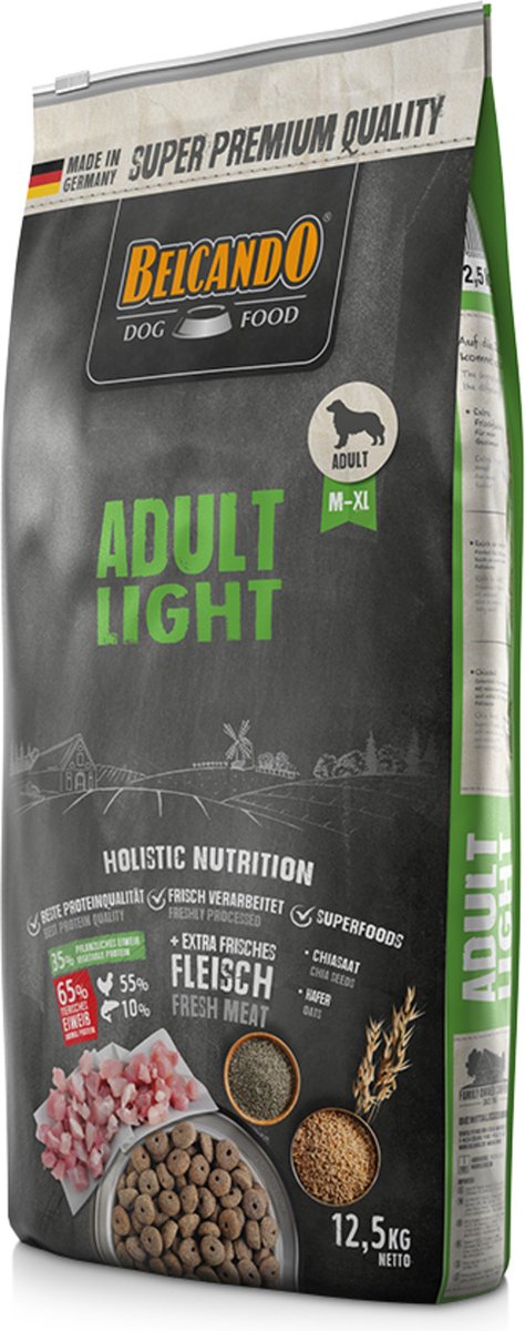 Belcando Belcando Adult Light - Hondenvoer - 12.5 kg