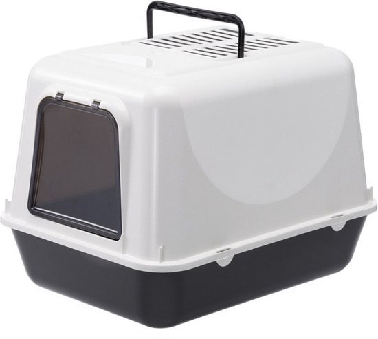 Ferplast Kattenbak Clear Cat 20 - Kattenbak - Zwart