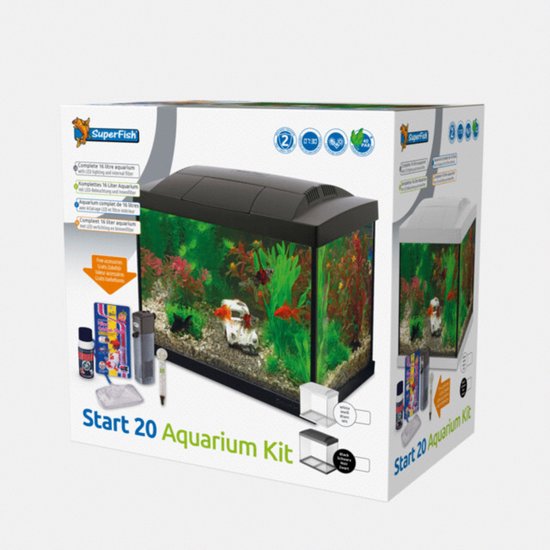 Superfish Aquarium Start 20 Goldfish Kit