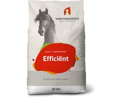 Voermeesters Efficient - Paardenvoer - 20 kg