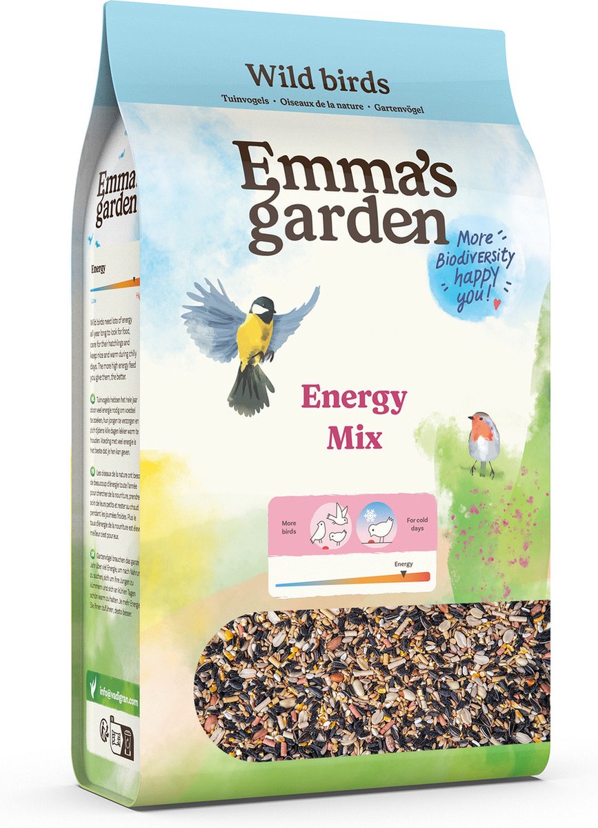 Emma's Garden Energy Mix - Vogelvoer - 3.5 kg